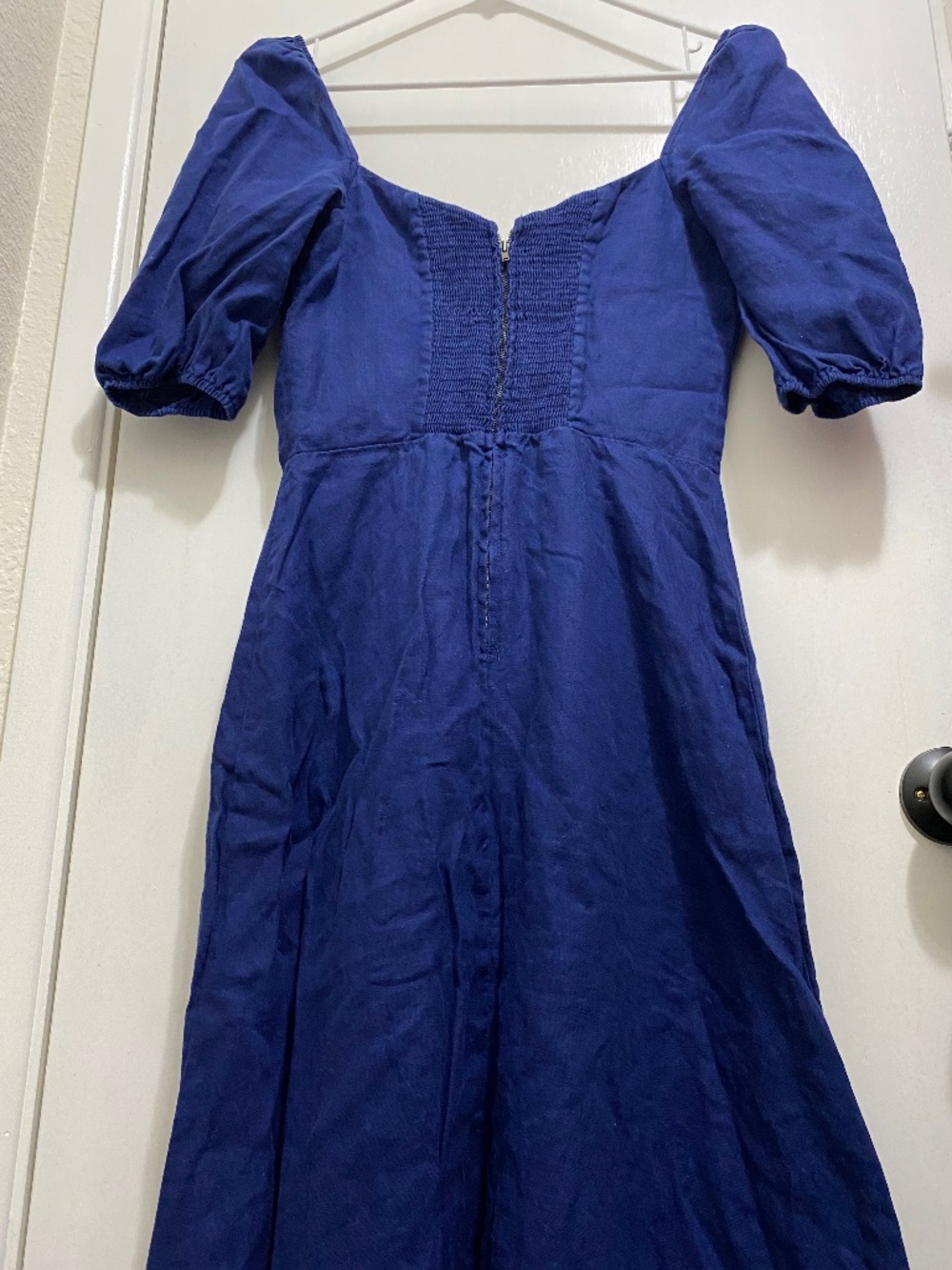 Reformation Denim Size 8/ L Women’s Maxi Dress .
